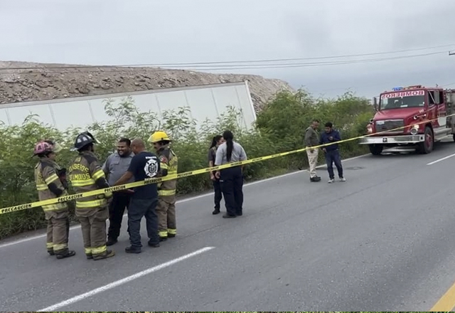 Se revela la identidad de trailero que murió en la carretera Matamoros-Reynosa